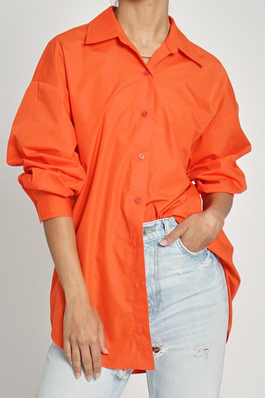 ORANGE LOVE SHIRT